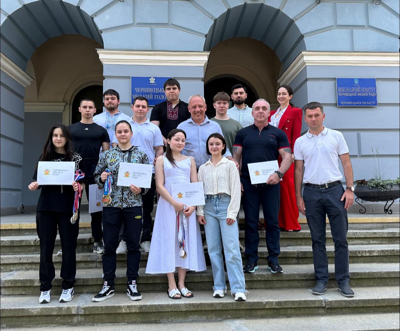 Чернівецький міський голова привітав спортсменів з перемогами